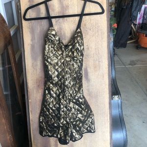 Sequin Romper